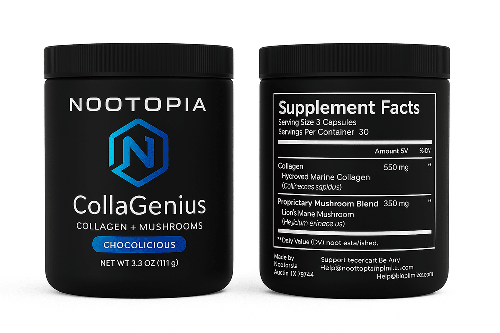Nootopia Collagenius ingredients