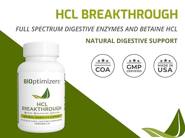 HCL Breakthrough supplement